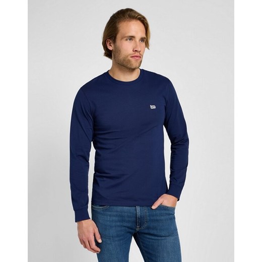 LEE MĘSKA KOSZULKA LS PATCH LOGO TEE TRUE NAVY 112355591 LD01008550 ze sklepu YouNeedit.pl w kategorii T-shirty męskie - zdjęcie 180306827