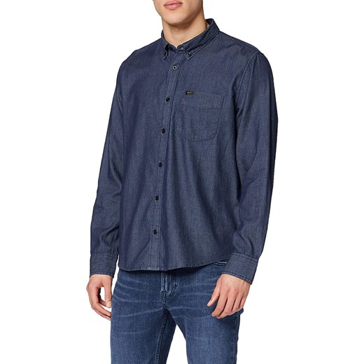 MĘSKA KOSZULA LEE BUTTON DOWN REGULAR FIT BLUEPRINT L880CQLH 112123026 ze sklepu YouNeedit.pl w kategorii Koszule męskie - zdjęcie 180306865