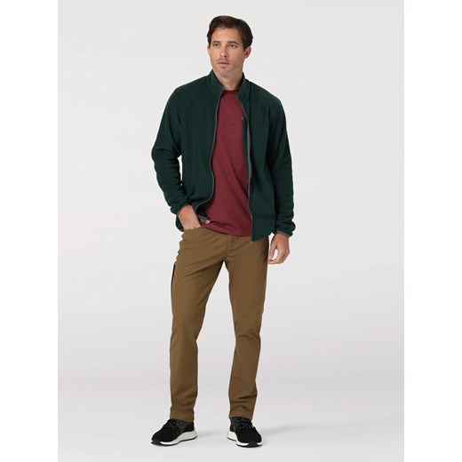 WRANGLER ADAMS FLEECE FULL ZIP MĘSKA BLUZA ROZPINANA POLARPINE WA6DHCG50 112324327 ze sklepu YouNeedit.pl w kategorii Swetry męskie - zdjęcie 180306948