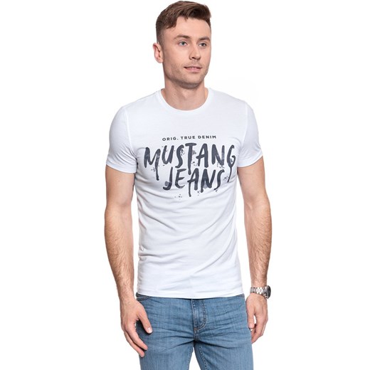 MUSTANG T SHIRT Aaron C Print 1009531 2045 ze sklepu YouNeedit.pl w kategorii T-shirty męskie - zdjęcie 180306956