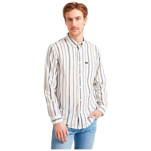 LEE RIVETED SHIRT MĘSKA KOSZULA RELAXED FIT NAVY L66ITI35 112116461 ze sklepu YouNeedit.pl w kategorii Koszule męskie - zdjęcie 180307156