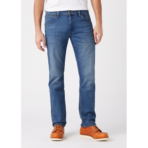 WRANGLER GREENSBORO MĘSKIE SPODNIE JEANSOWE GREEN TWIST W15QXP409 112145833 ze sklepu YouNeedit.pl w kategorii Jeansy męskie - zdjęcie 180307318