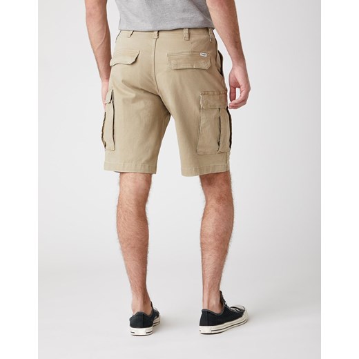SPODENKI MĘSKIE WRANGLER CASEY CARGO SHORTS SADDLE W1C350327 112127693 Wrangler W32 YouNeedit.pl