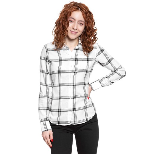 KOSZULA DAMSKA KOSZULA WRANGLER REGULAR 1PKT SHIRT OFF WHITE W5Q5OR737 112130294 ze sklepu YouNeedit.pl w kategorii Koszule damskie - zdjęcie 180308018