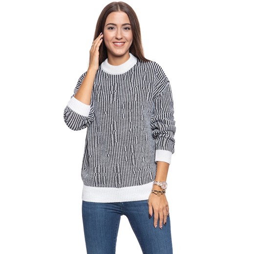DAMSKI SWETER MUSTANG Carla C Structure 1009782 4142 ze sklepu YouNeedit.pl w kategorii Swetry damskie - zdjęcie 180308068