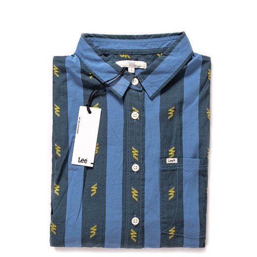 KOSZULA DAMSKA LEE DRAWSTRING SHIRT FROST BLUE L45APWMJ 112110197 ze sklepu YouNeedit.pl w kategorii Koszule damskie - zdjęcie 180308088