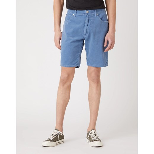 SPODENKI MĘSKIE WRANGLER CORDUROY SHORTS COPEN BLUE W14TZNX31 112126659 Wrangler W32 YouNeedit.pl