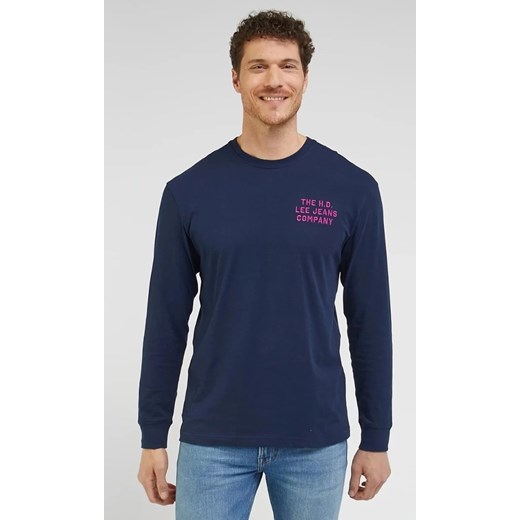 LEE RELAXED LONGSLEEVE TEE MĘSKA KOSZULKA Z DŁUGIM RĘKAWEM EMPEROR 112341754 LL94015537 ze sklepu YouNeedit.pl w kategorii T-shirty męskie - zdjęcie 180308207