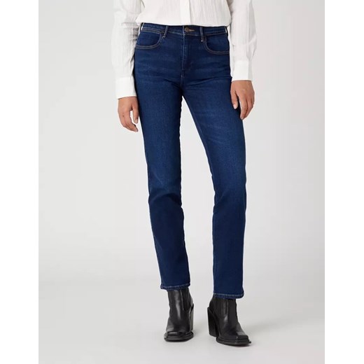 WRANGLER STRAIGHT DAMSKIE SPODNIE JEANSOWE JEANSY ANABEL W26RCY37Q 112332361 ze sklepu YouNeedit.pl w kategorii Jeansy damskie - zdjęcie 180308328