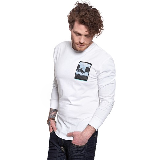 LEE LS GRAPHIC CREW BRIGHT WHITE L63DFELJ 112114991 ze sklepu YouNeedit.pl w kategorii T-shirty męskie - zdjęcie 180308458