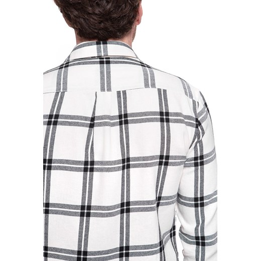 KOSZULA MĘSKA W KRATĘ WRANGLER LS 1 PKT SHIRT OFF WHITE W5A1T2737 112129985 Wrangler S YouNeedit.pl