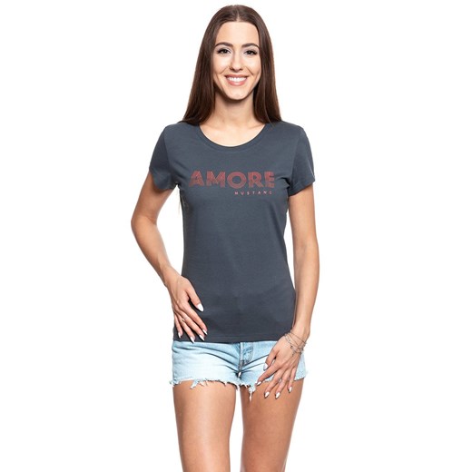 MUSTANG T SHIRT DAMSKI Alexia C Print 1008972 4085 ze sklepu YouNeedit.pl w kategorii Bluzki damskie - zdjęcie 180308839