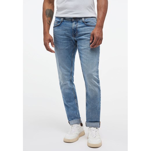 MUSTANG VEGAS SLIM MĘSKIE SPODNIE JEANSOWE JEANSY DŻINSY DENIM BLUE 1015043 5000 202 ze sklepu YouNeedit.pl w kategorii Jeansy męskie - zdjęcie 180308947