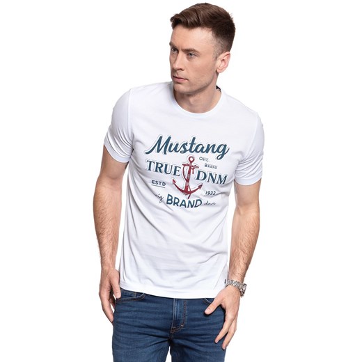 MUSTANG Alex C Print 1009950 2045 ze sklepu YouNeedit.pl w kategorii T-shirty męskie - zdjęcie 180309257