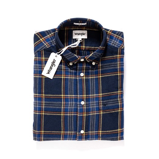 KOSZULA WRANGLER LS 1PKT BUTTON DOWN NAVY W5883OK35 112129640 ze sklepu YouNeedit.pl w kategorii Koszule męskie - zdjęcie 180309275