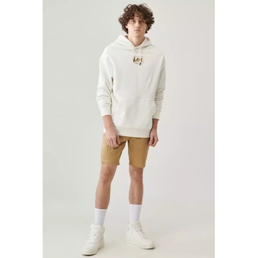 LEE LOOSE HOODIE MĘSKA BLUZA Z KAPTUREM LOGO ECRU L83SSPNQ 112145616 Lee XL YouNeedit.pl