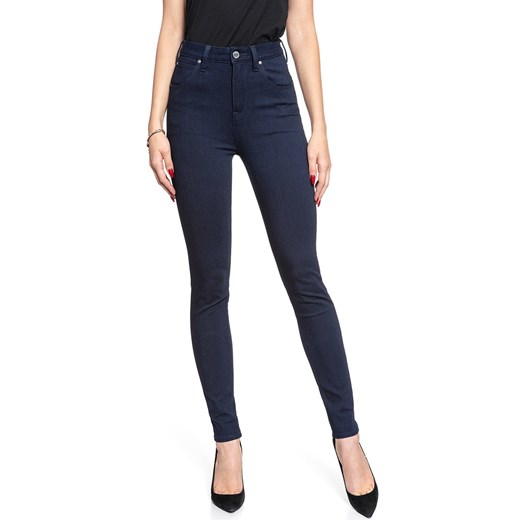 SPODNIE DAMSKIE LEE SCARLETT SUPER HIGH BLACK INDIGO L30LELLJ 112106483 ze sklepu YouNeedit.pl w kategorii Jeansy damskie - zdjęcie 180309488