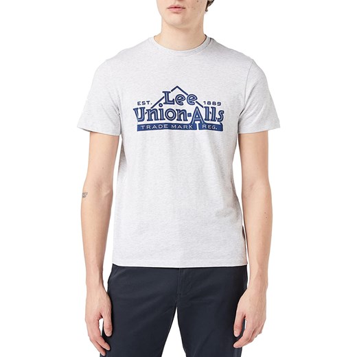 LEE HERITAGE TEE MĘSKI T-SHIRT SHARP GREY MELE L63QFQ03 112115168 ze sklepu YouNeedit.pl w kategorii T-shirty męskie - zdjęcie 180309527