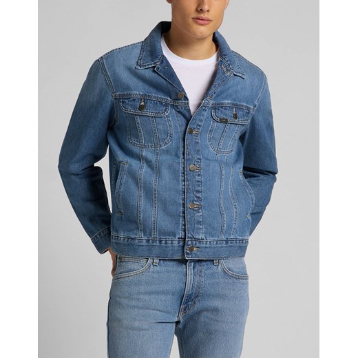 MĘSKA KURTKA JEANSOWE LEE RIDER JACKET WASHED CAMDEN L89ZLJPI 112124002 ze sklepu YouNeedit.pl w kategorii Kurtki męskie - zdjęcie 180309719