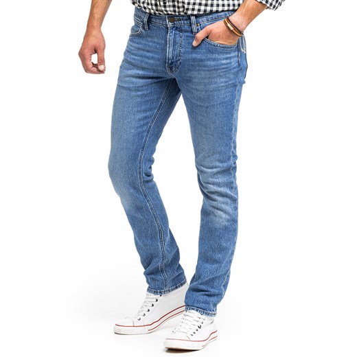 LEE LUKE MĘSKIE SPODNIE JEANSOWE MIST INDIGO L719MWLU 112322404 ze sklepu YouNeedit.pl w kategorii Jeansy męskie - zdjęcie 180309797