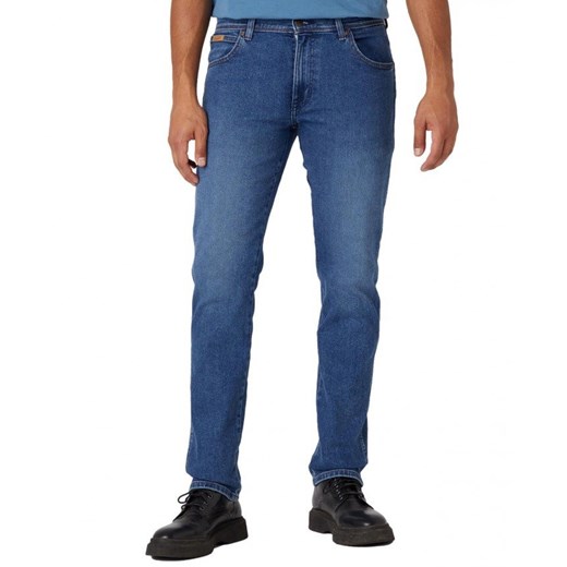 WRANGLER TEXAS SLIM MĘSKIE SPODNIE JEANSOWE JEANSY COOL SHADE W12SYLZ88 112330697 ze sklepu YouNeedit.pl w kategorii Jeansy męskie - zdjęcie 180309887