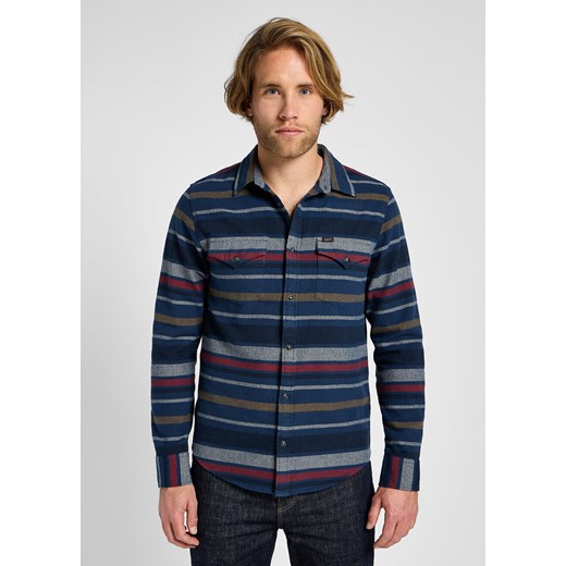 LEE MĘSKA KOSZULA CLEAN WESTERN SHIRT MOOD INDIGO 112355750 L66R014445 ze sklepu YouNeedit.pl w kategorii Koszule męskie - zdjęcie 180309988