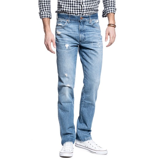 WRANGLER SPODNIE MĘSKIE GREENSBORO CENTER CREASE W15QY1306 112127139 ze sklepu YouNeedit.pl w kategorii Jeansy męskie - zdjęcie 180310119