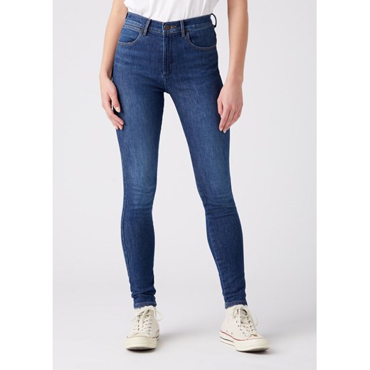 WRANGLER HIGH RISE SKINNY DAMSKIE SPODNIE JEANSOWE GOOD NEWS W27HXR44Z 112144778 ze sklepu YouNeedit.pl w kategorii Jeansy damskie - zdjęcie 180310227