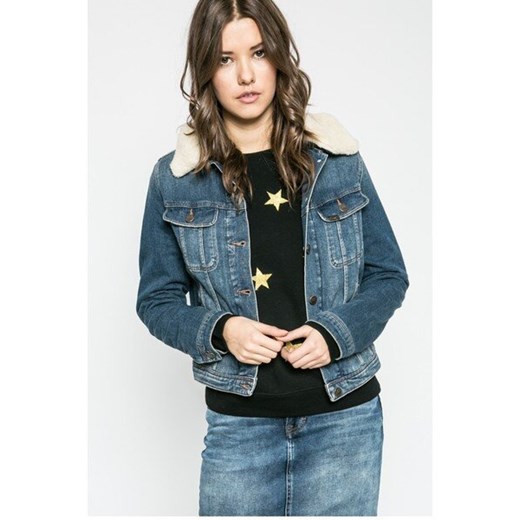 LEE RIDER JACKET DAMSKA KURTKA JEANSOWA GREEN UNPATCHED L58ZKTNX ze sklepu YouNeedit.pl w kategorii Kurtki damskie - zdjęcie 180310448