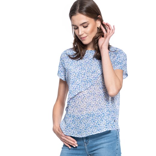 DAMSKA BLUZKA MUSTANG ELSA AOP BLOUSE 1009454 11755 ze sklepu YouNeedit.pl w kategorii Bluzki damskie - zdjęcie 180310855
