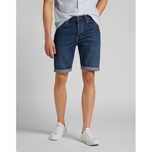 KRÓTKIE SPODENKI JEANSOWE LEE 5 Pocket Short HAWAII DARK L73EMGQA 112120487 Lee W30 YouNeedit.pl