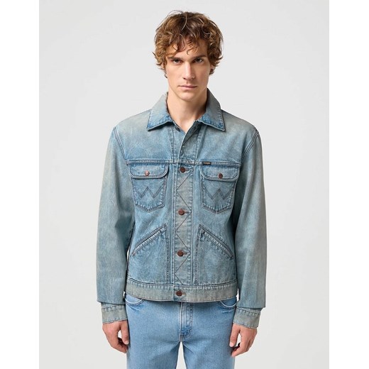 WRANGLER MĘSKA KURTKA JEANSOWA JEANS 124MJ RATTLESNAKE 112350475 W4MJ016799 ze sklepu YouNeedit.pl w kategorii Kurtki męskie - zdjęcie 180311099