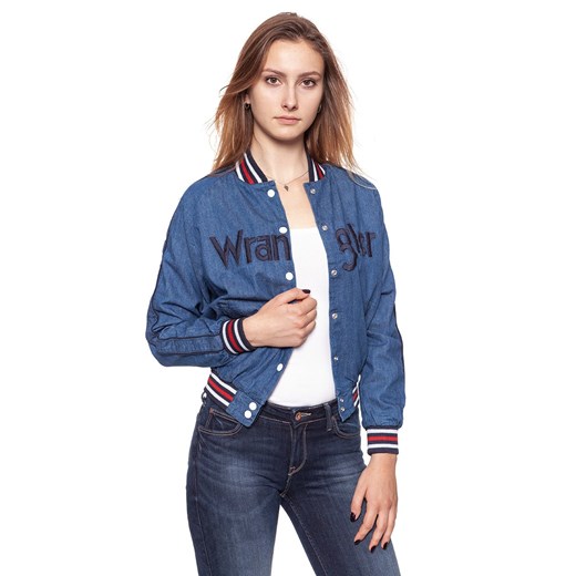DAMSKA KURTKA PRZEJŚCIOWA WRANGLER BOMBER JACKET RETRO ACTIVE W412FD123 112128765 ze sklepu YouNeedit.pl w kategorii Kurtki damskie - zdjęcie 180311426