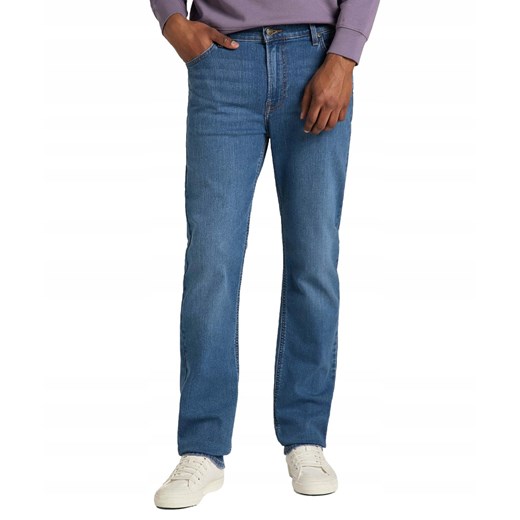 LEE WEST MĘSKIE SPODNIE JEANSOWE JEANSY MID WASH L70WSQYB 112319711 ze sklepu YouNeedit.pl w kategorii Jeansy męskie - zdjęcie 180311565