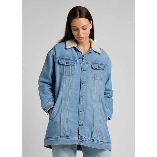 LEE ELONGATED SHERPA RIDER DAMSKA KURTKA JEANSOWA DAY USE L55NRDZC 112322384 ze sklepu YouNeedit.pl w kategorii Kurtki damskie - zdjęcie 180311805