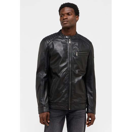MUSTANG BIKER JACKET MĘSKA KURTKA SKÓRZANA SKÓRA ELEGANCKA NA ZAMEK MU-M242-157 ze sklepu YouNeedit.pl w kategorii Kurtki męskie - zdjęcie 180312396