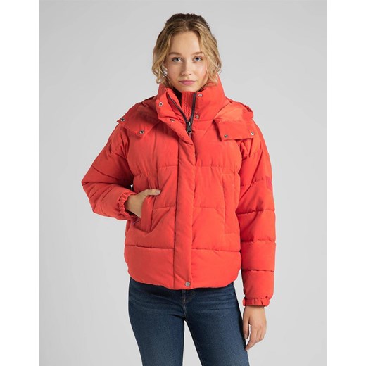 LEE PUFFER JACKET DAMSKA KURTKA PUCHOWA POINCIANA L56VMMOL 112113120 ze sklepu YouNeedit.pl w kategorii Kurtki damskie - zdjęcie 180312465