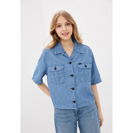 LEE SHORTSLEEVE JACKET DAMSKA KURTKA JEANSOWA LIGHT LINNEN L54NNBY ze sklepu YouNeedit.pl w kategorii Kurtki damskie - zdjęcie 180312898