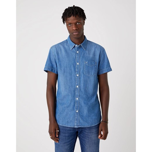 KOSZULA MĘSKA WRANGLER SS 1PKT SHIRT LIGHT SUMMER W5J15K30N 112130164 ze sklepu YouNeedit.pl w kategorii Koszule męskie - zdjęcie 180312906