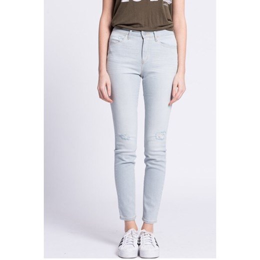 WRANGLER HIGH SKINNY DAMSKIE SPODNIE JEANSOWE JEANS FAVOURITE LIGHT W27HX884I ze sklepu YouNeedit.pl w kategorii Jeansy damskie - zdjęcie 180312928