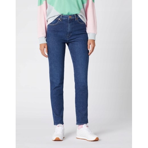 WRANGLER RETRO SKINNY DAMSKIE SPODNIE JEANSOWE JEANSY DEEP SEA W253WB12S 112128003 ze sklepu YouNeedit.pl w kategorii Jeansy damskie - zdjęcie 180313046
