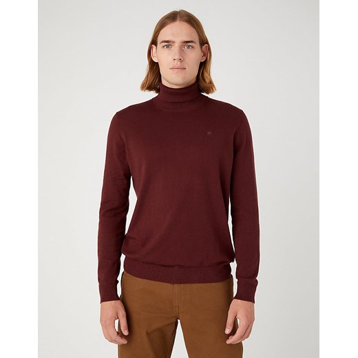 WRANGLER ROLL MĘSKI SWETER GOLF NECK KNIT W8D42PH45 ze sklepu YouNeedit.pl w kategorii Swetry męskie - zdjęcie 180314237