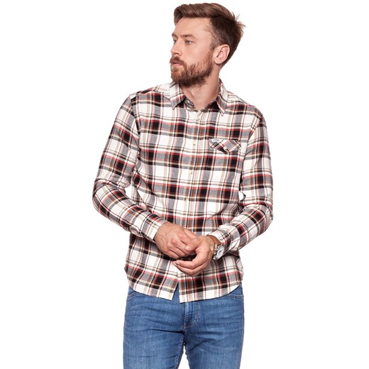KOSZULA WRANGLER LS 1PKT FLAP SHIRT RED W5932SN47 112129736 ze sklepu YouNeedit.pl w kategorii Koszule męskie - zdjęcie 180314295