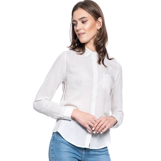 DAMSKA KOSZULA LEE REGULAR SHIRT REGULAR FIT SUMMER GREEN L46AHVNK 112110732 ze sklepu YouNeedit.pl w kategorii Koszule damskie - zdjęcie 180314477
