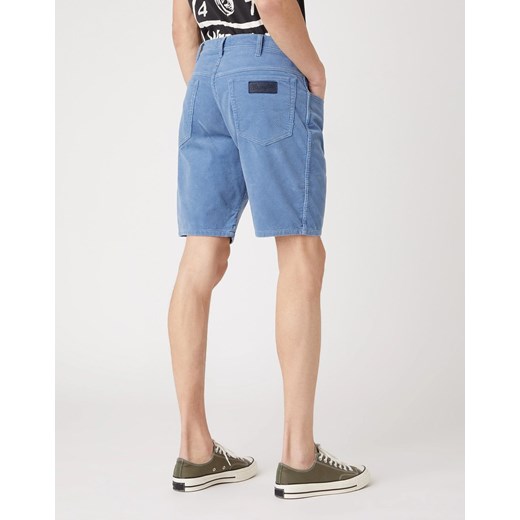 SPODENKI MĘSKIE WRANGLER CORDUROY SHORTS COPEN BLUE W14TZNX31 112126659 Wrangler W32 YouNeedit.pl