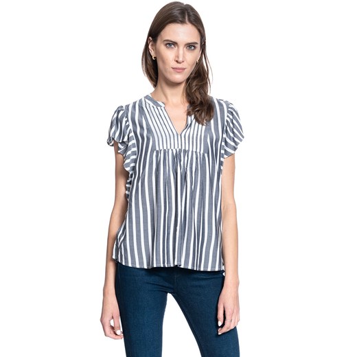 BLUZKA DAMSKA MUSTANG Enza Stripe Blouse 1009468 11696 ze sklepu YouNeedit.pl w kategorii Bluzki damskie - zdjęcie 180314959