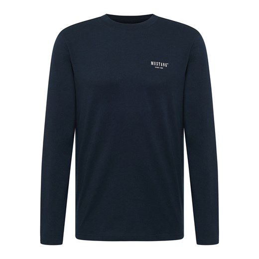 Męski LONGSLEEVE MUSTANG Asheville Dark Sapphire 1016290 4136 ze sklepu YouNeedit.pl w kategorii T-shirty męskie - zdjęcie 180315319