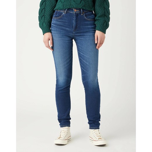 WRANGLER HIGH SKINNY DAMSKIE SPODNIE JEANSOWE DANA W27HCY437 ze sklepu YouNeedit.pl w kategorii Jeansy damskie - zdjęcie 180315978