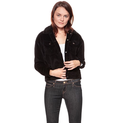 DAMSKA KURTKA PRZEJŚCIOWA WRANGLER 80´S WESTERN JACKET BLACK W422UP100 112128808 ze sklepu YouNeedit.pl w kategorii Kurtki damskie - zdjęcie 180316269