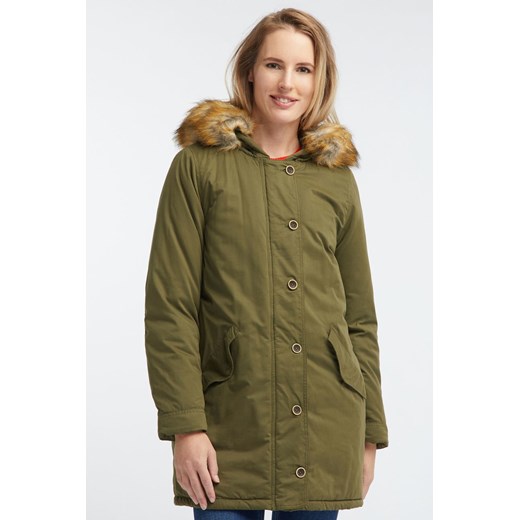 DAMSKA KURTKA ZIMOWA MUSTANG PARKA IVY GREEN 1006132 6421 ze sklepu YouNeedit.pl w kategorii Kurtki damskie - zdjęcie 180316526